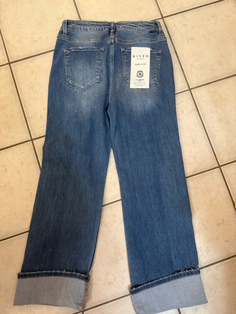 Risen Jeans Straight Fit Size 11 NWT - Picture 3 of 4